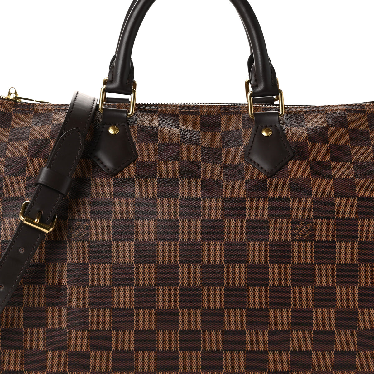 Louis Vuitton Damier Ebene Speedy Bandouliere 35 9 of 11
