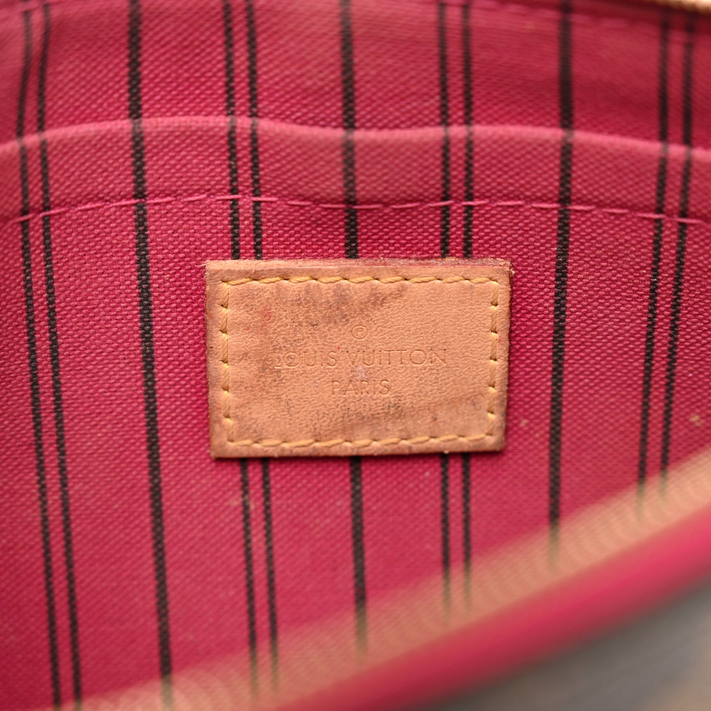 Monogram Neverfull MM GM Pochette Pivoine