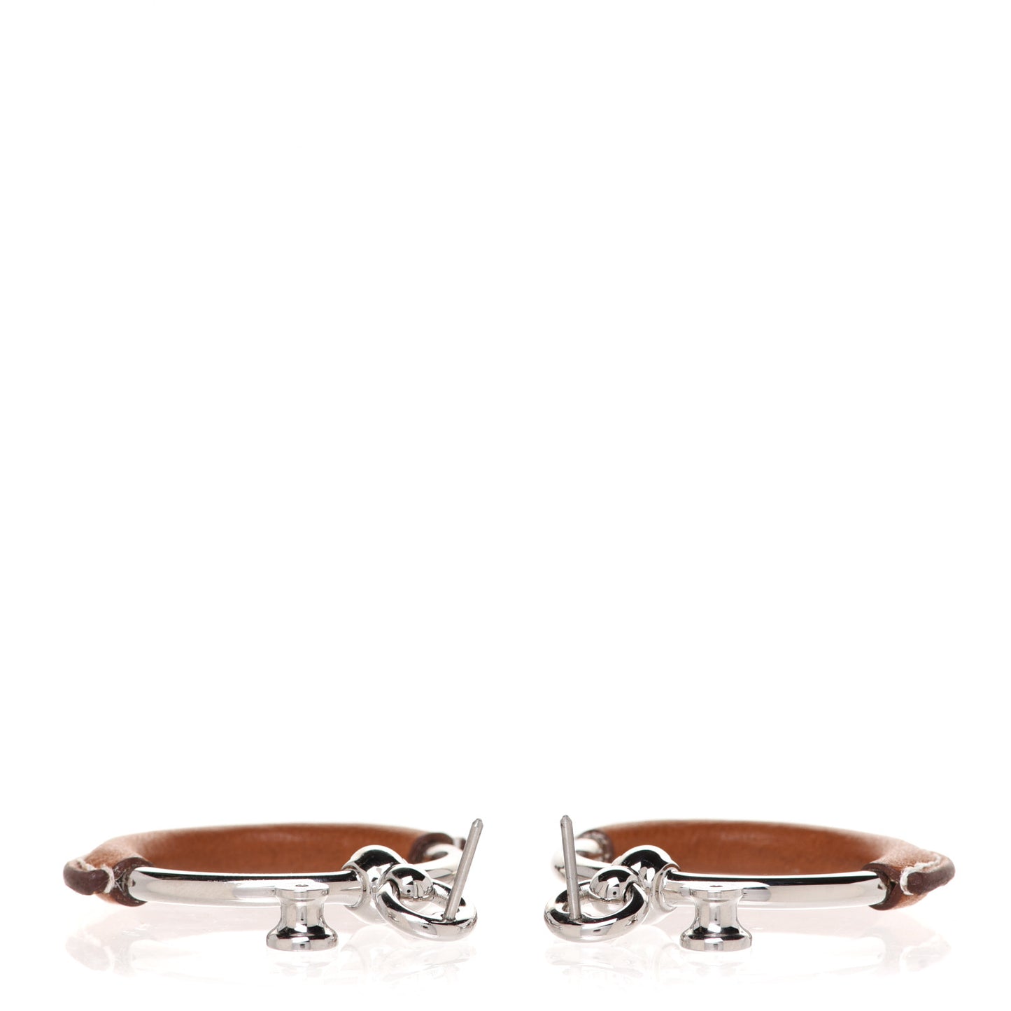 Barenia Loop Earrings Fauve