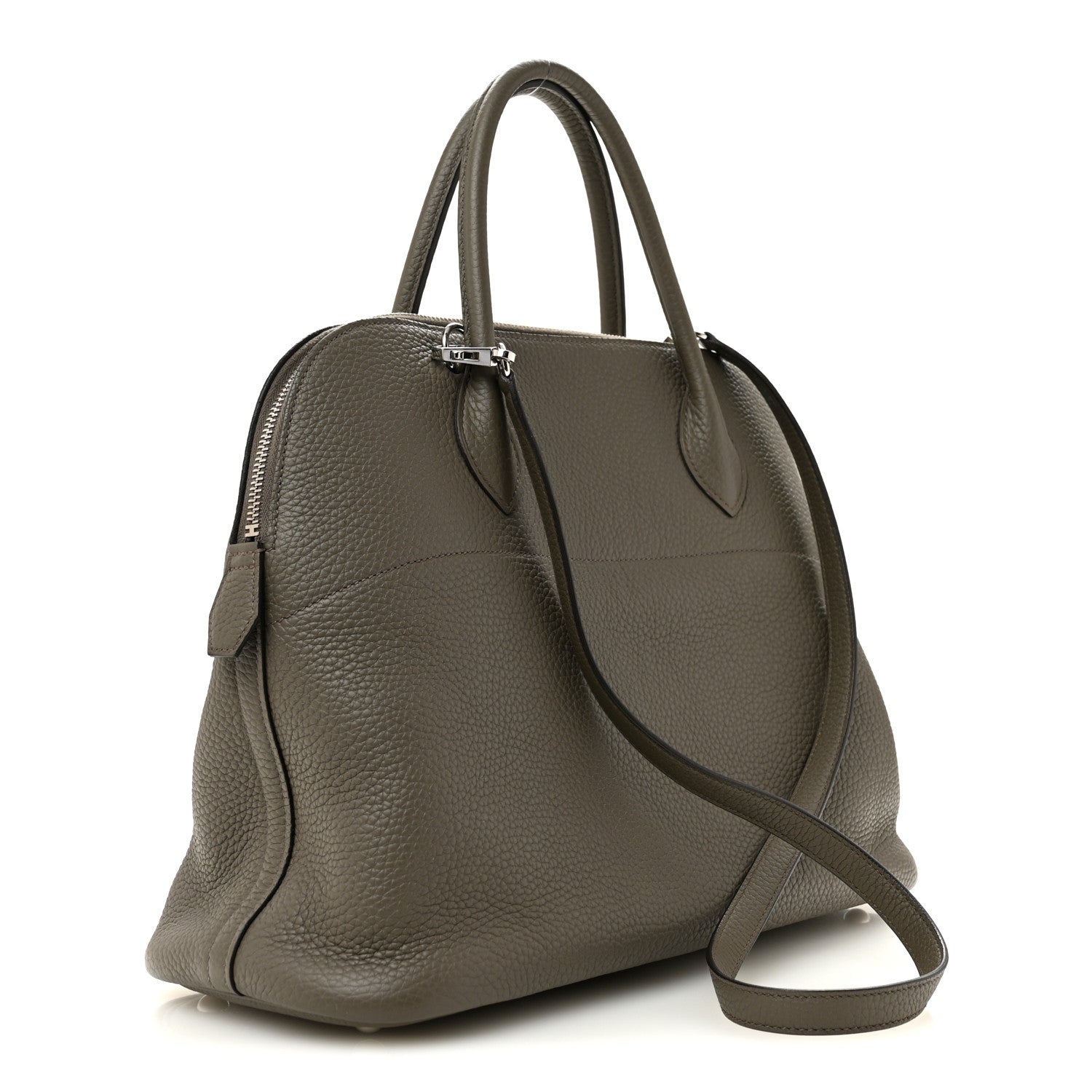 Hermes Taurillon Clemence Bolide 31 Gris Asphalte 3 of 12