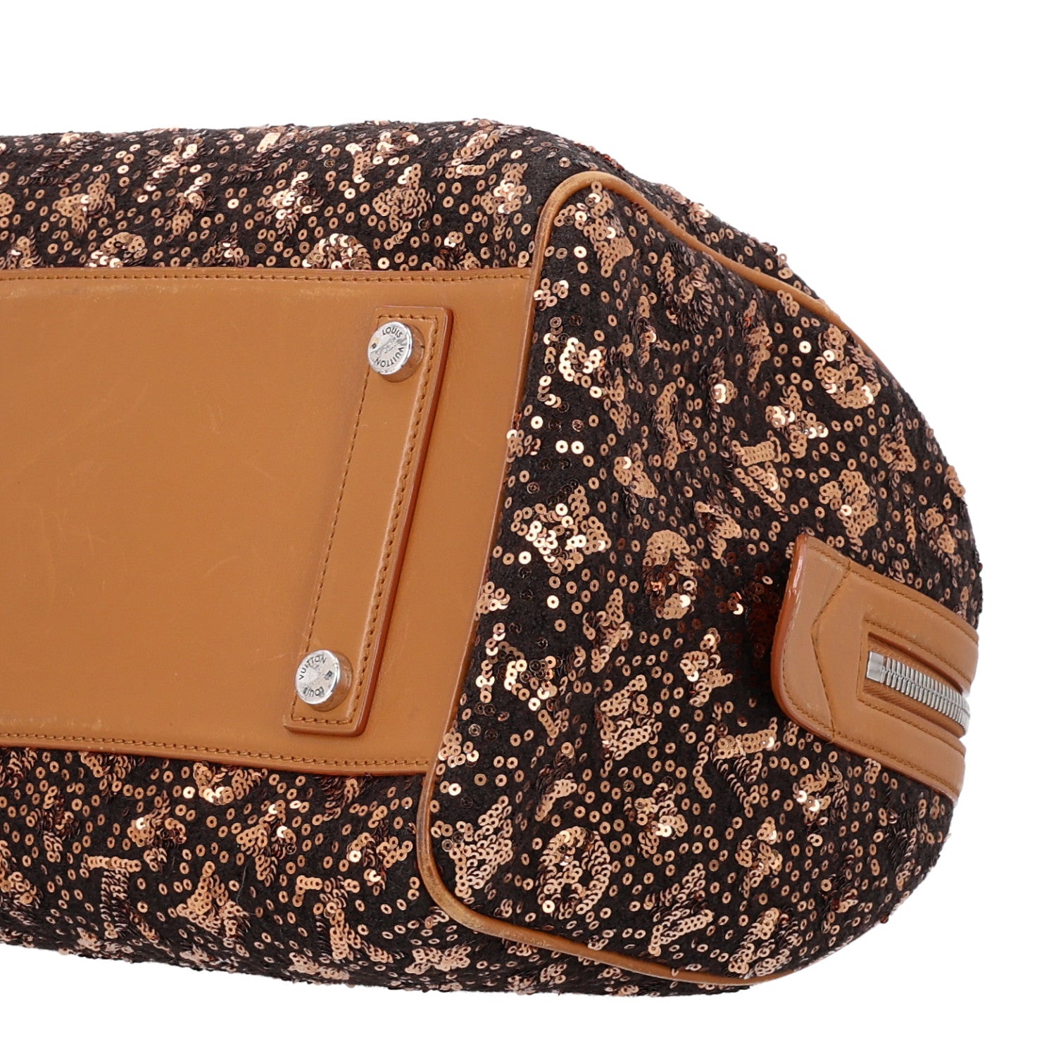 Louis Vuitton Sequin Monogram Sunshine Express Speedy Gold 10 of 10