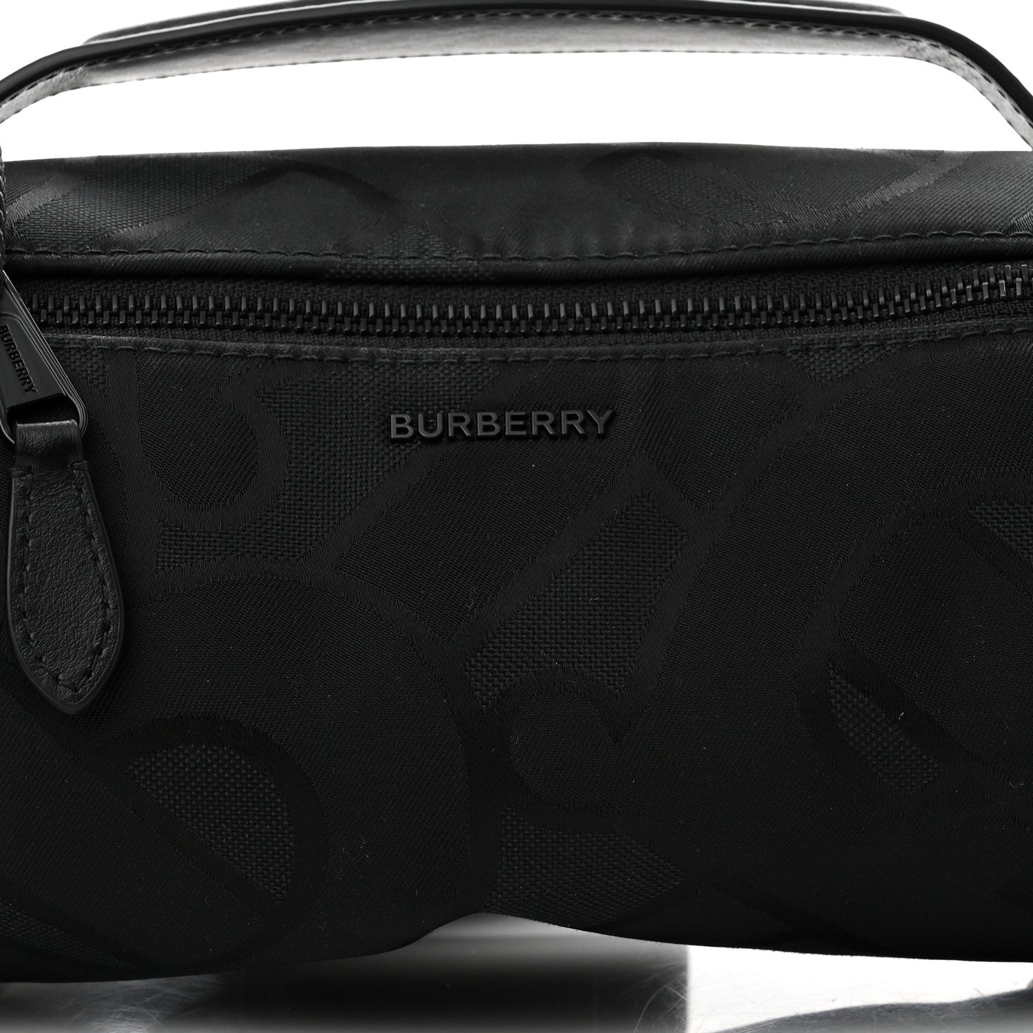 Burberry Jacquard Logo TB Sound Bag Black 7 of 10