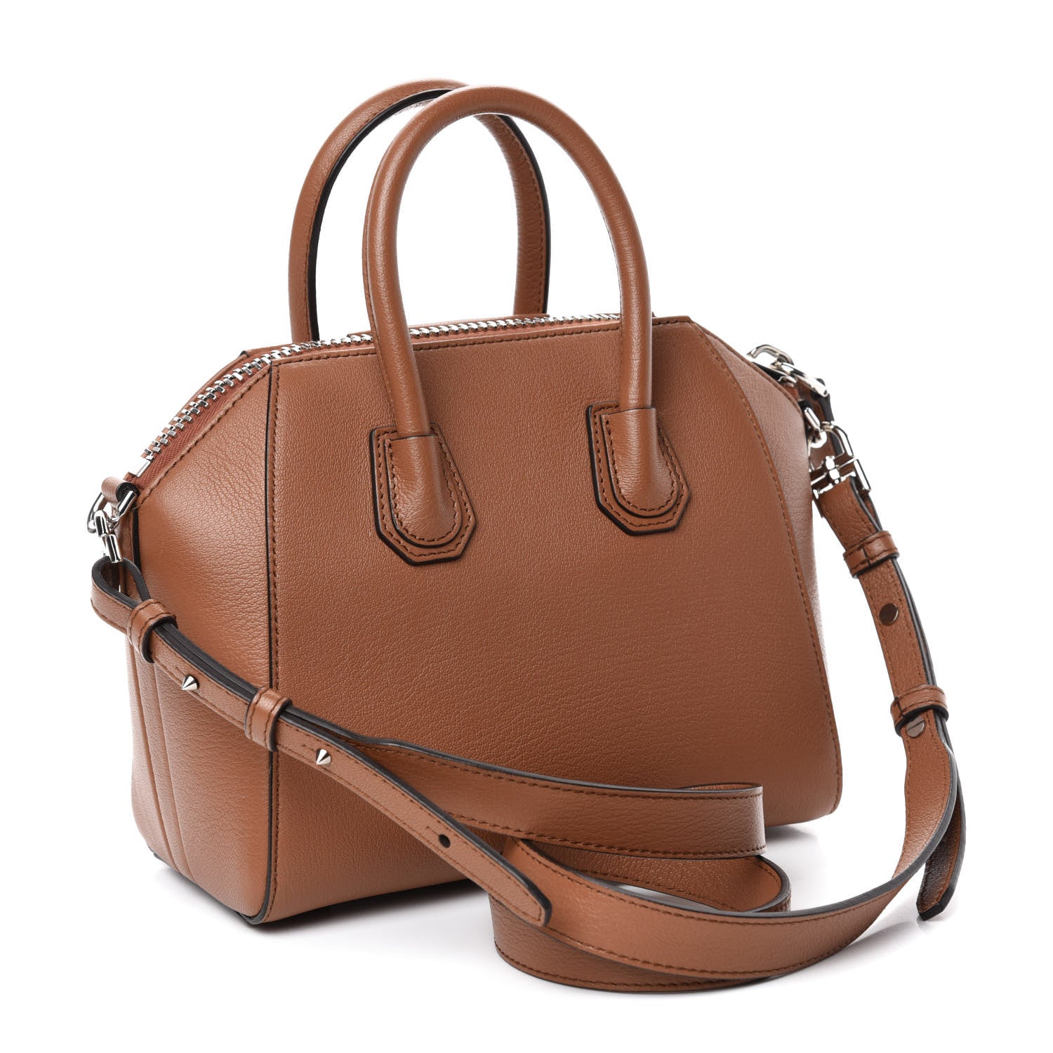Givenchy Sugar Goatskin Small Antigona Caramel 3 of 10
