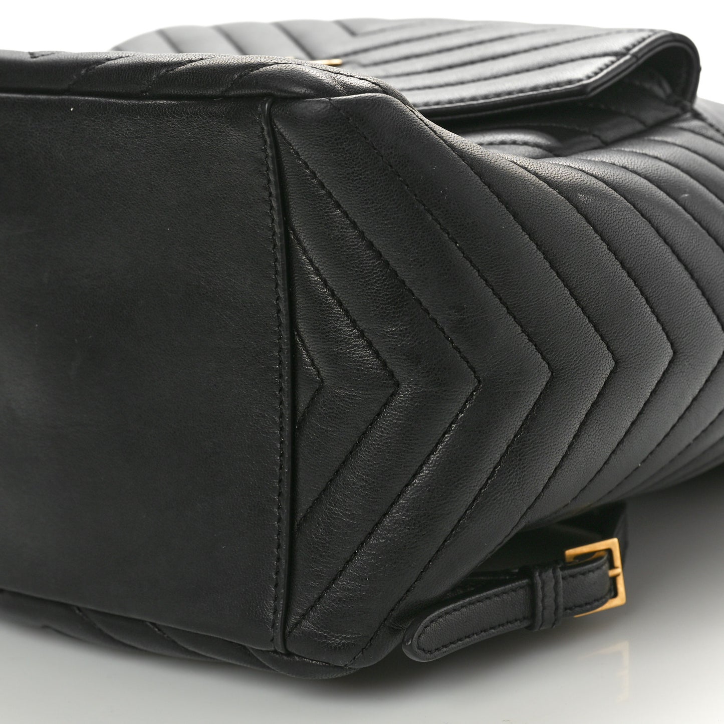 Lambskin Matelasse Monogram Joe Backpack Black