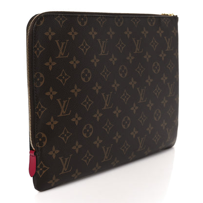 Louis Vuitton Monogram Etui Voyage MM Pouch Fuchsia 3 of 6