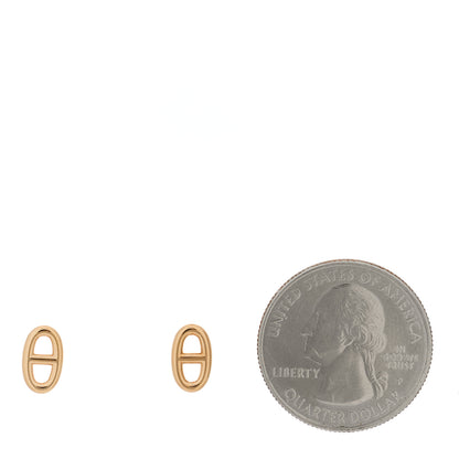 Hermes 18K Rose Gold TPM Farandole Stud Earrings 2 of 4