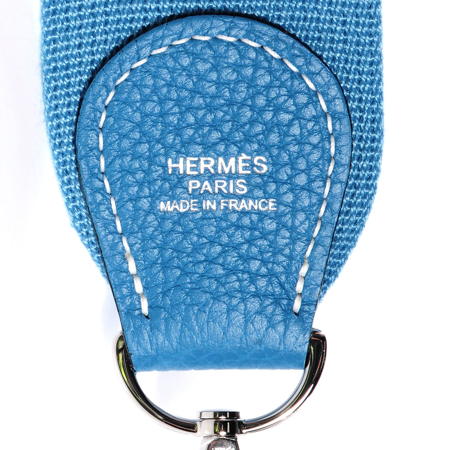 Hermes Taurillon Clemence Evelyne III PM Blue Jean 6 of 15