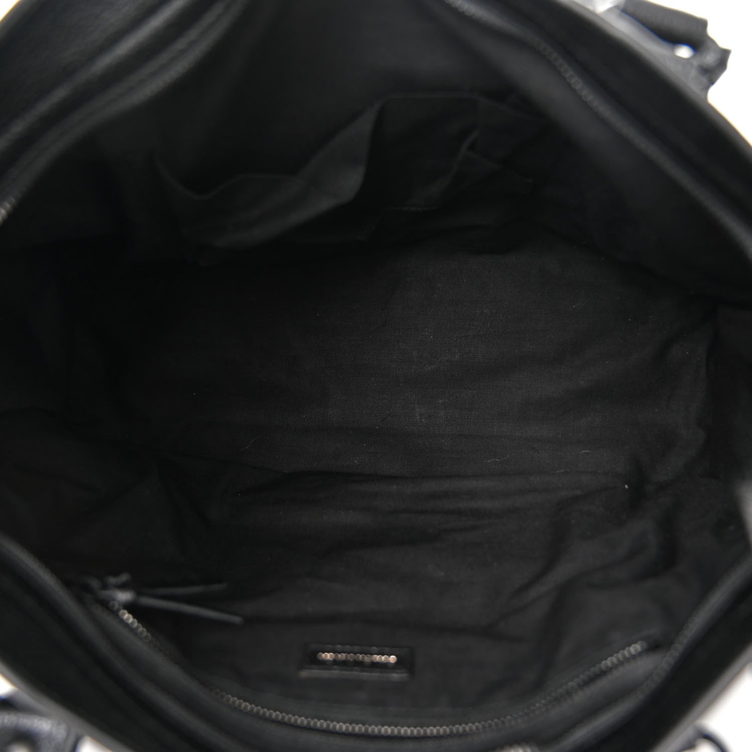 Balenciaga Chevre Black Metallic Edge Hardware City Black 5 of 10
