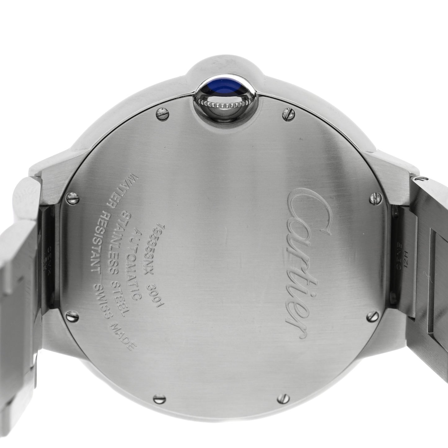 Stainless Steel 42mm Ballon Bleu De Cartier Automatic Watch