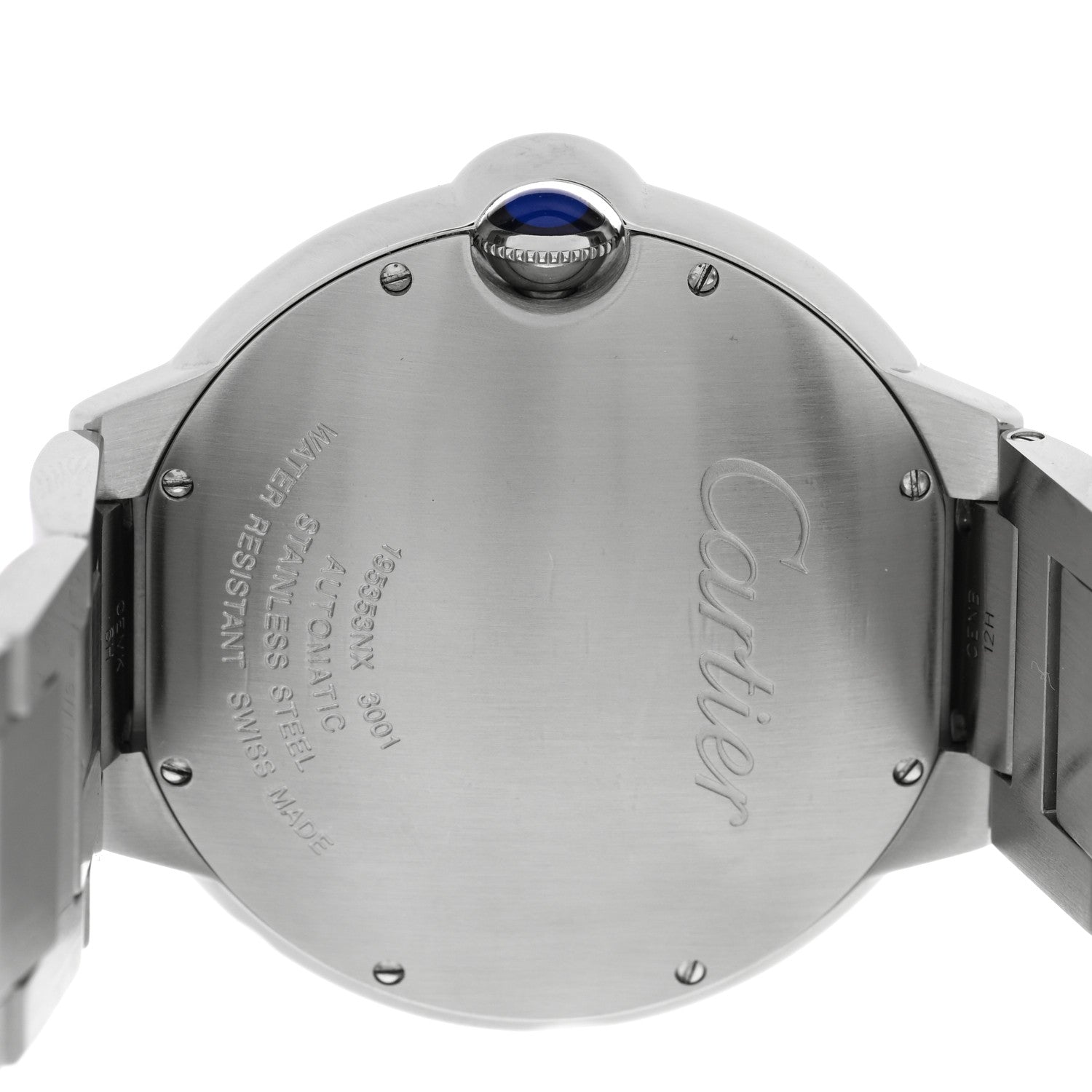 Cartier Stainless Steel 42mm Ballon Bleu De Cartier Automatic Watch 4 of 4