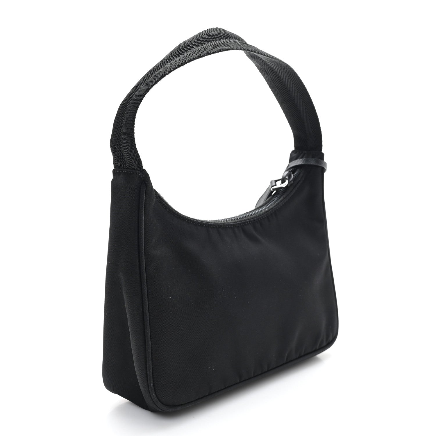 Prada Tessuto Nylon Mini Re-Edition 2000 Bag Black 2 of 11