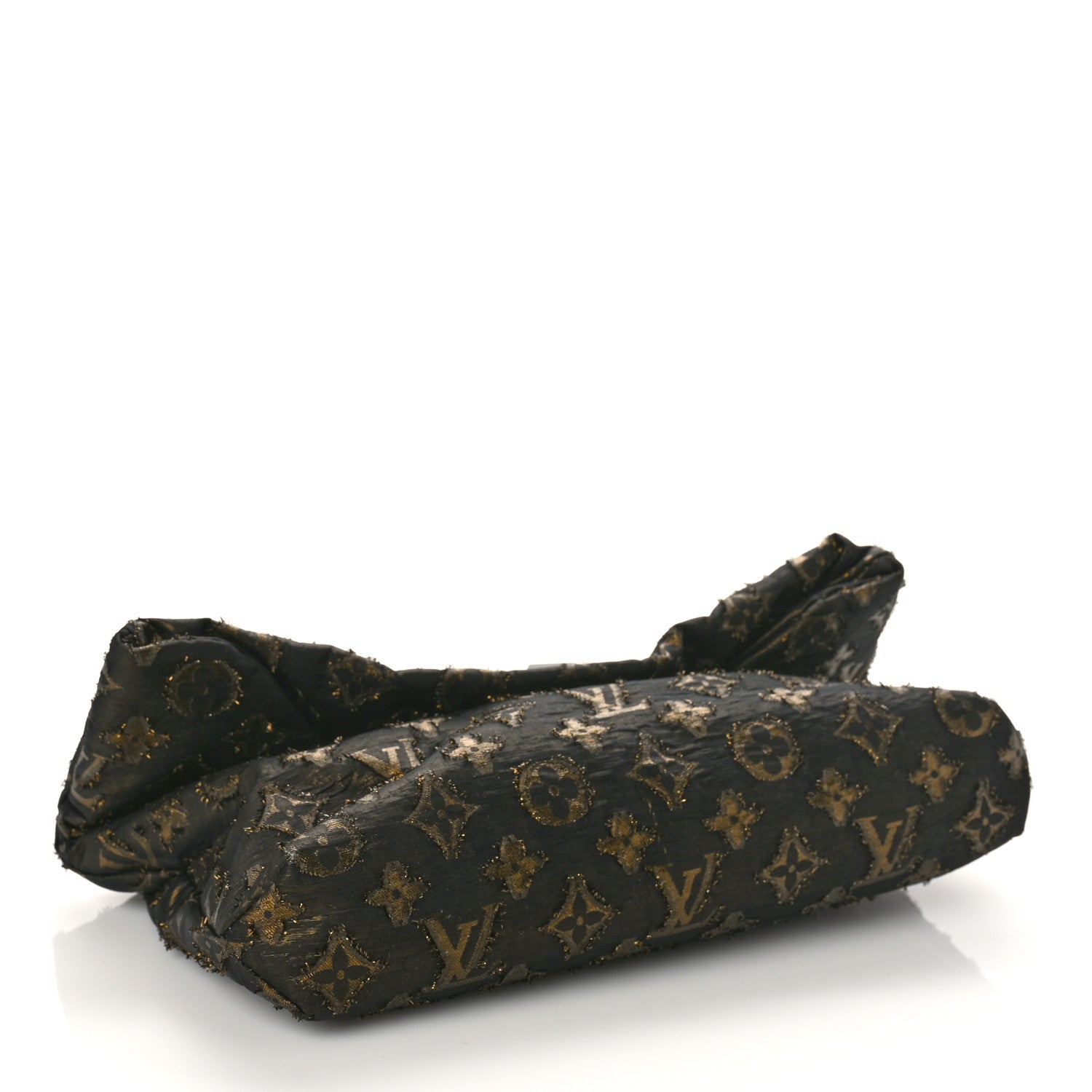 Louis Vuitton Lurex Quilted Monogram Altair Clutch Bronze 4 of 8