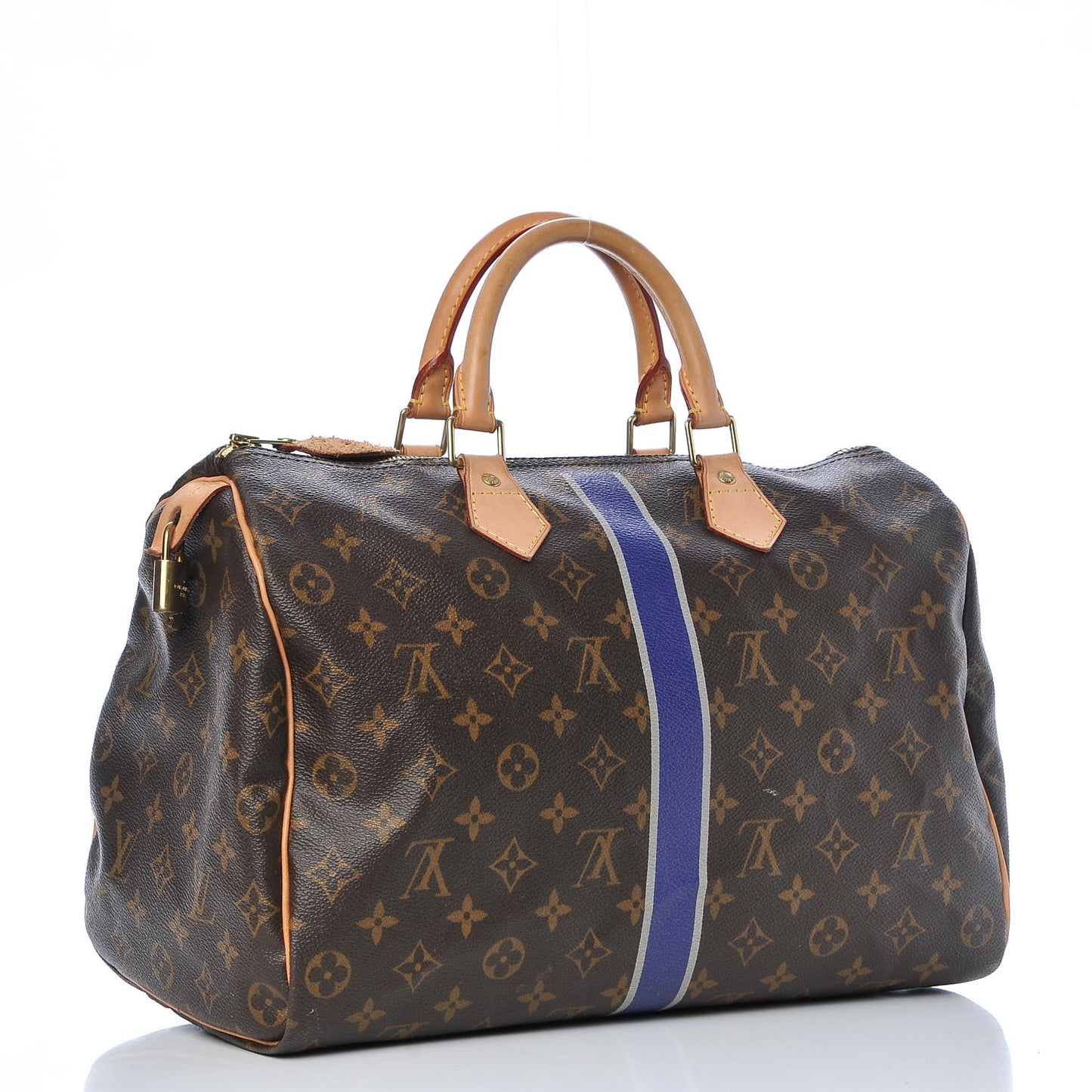 Monogram My LV Heritage Speedy Bandouliere 35 Violet Gris
