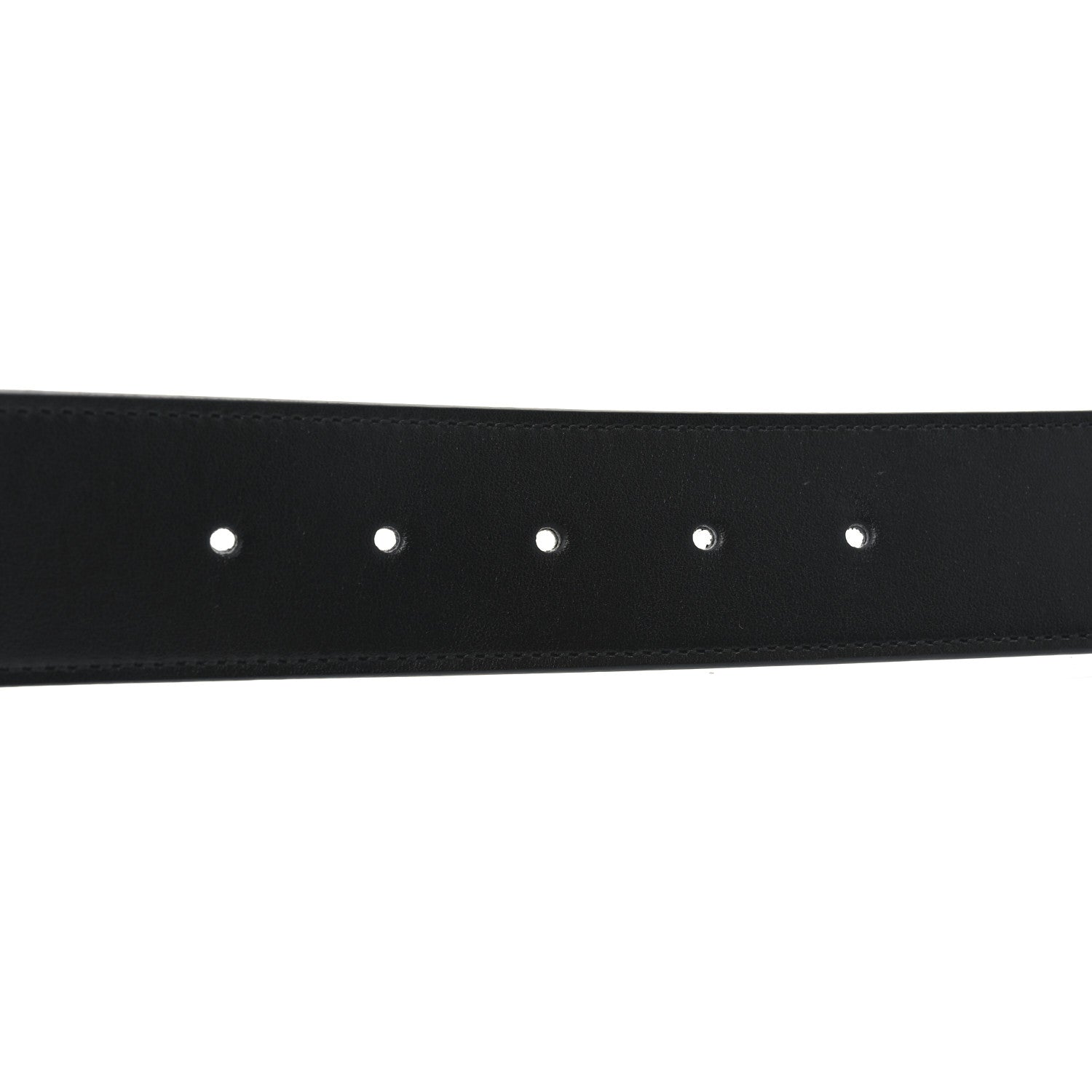 Gucci Plutone Calfskin Double G 40mm Belt 105 42 Black 3 of 4