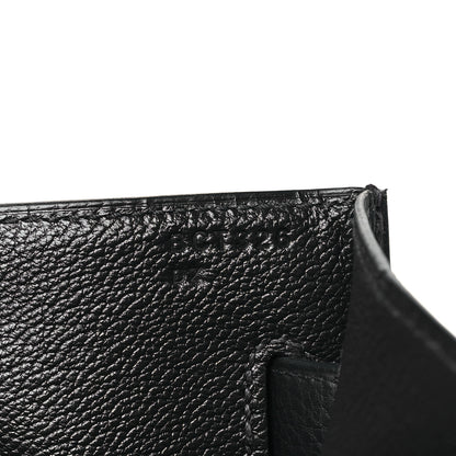 Hermes Togo Kelly Depeches 25 Pouch Black 7 of 11