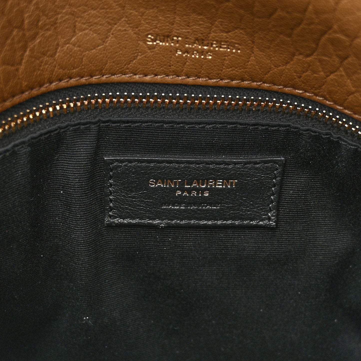 Grained Lambskin Monogram Medium Niki Chain Satchel Dark Cork