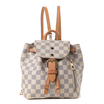 Louis Vuitton Damier Azur Sperone BB Backpack 1 of 4