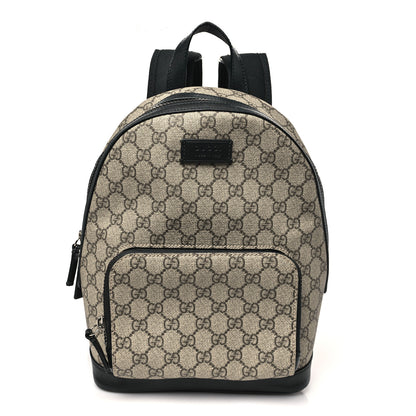 Gucci GG Supreme Monogram Small Eden Day Backpack Black 1 of 10