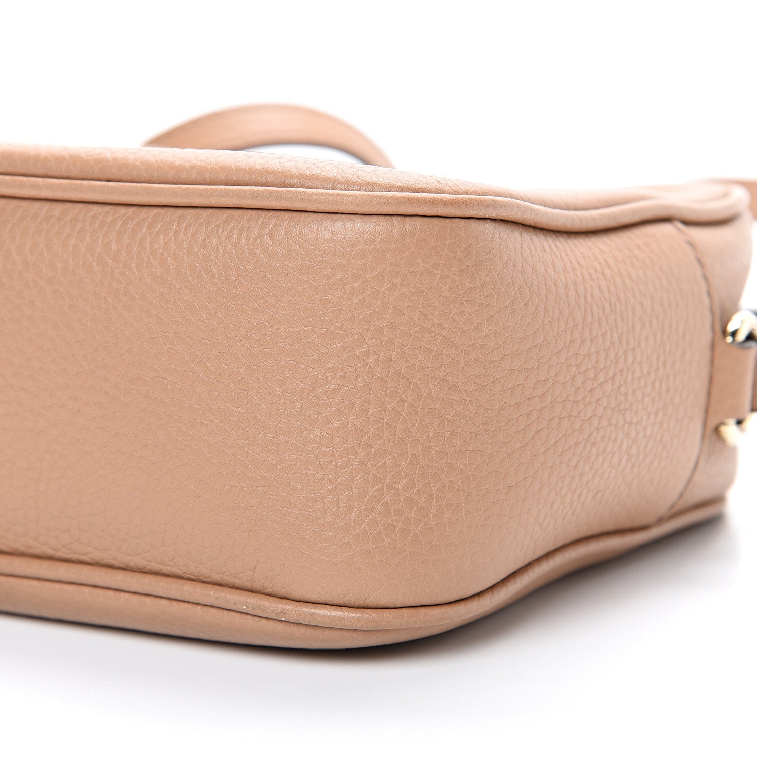 Gucci Pebbled Calfskin Small Soho Disco Bag Rose Beige 9 of 11