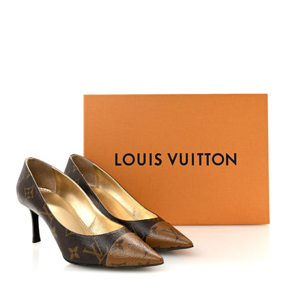 Louis Vuitton Reverse Monogram Cherie Pumps 35.5 9 of 9