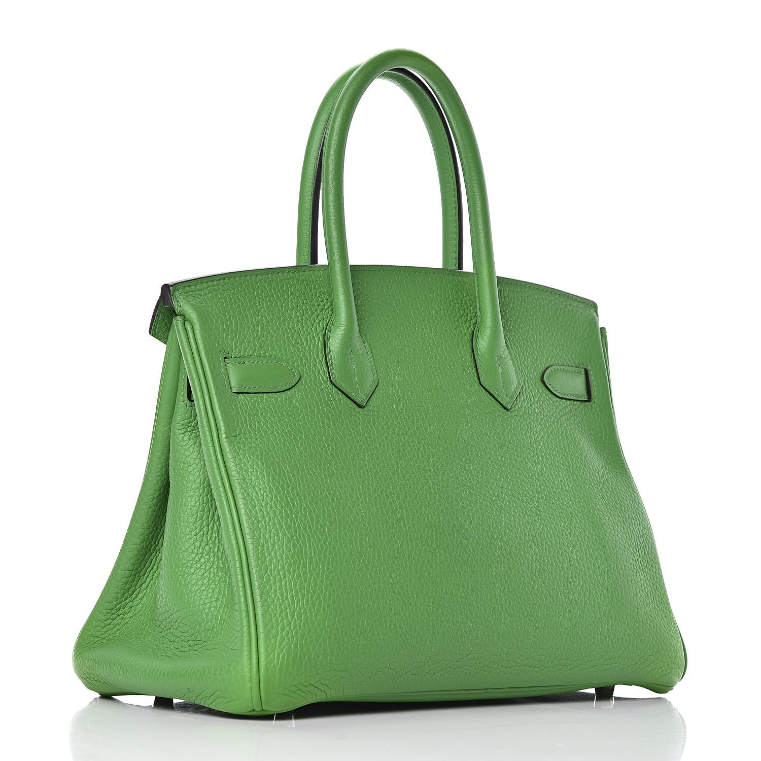 Hermes Taurillon Clemence Birkin 30 Bambou 3 of 13