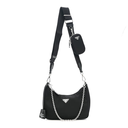 Prada Nylon Re-Edition 2005 Shoulder Bag Black 1 of 9