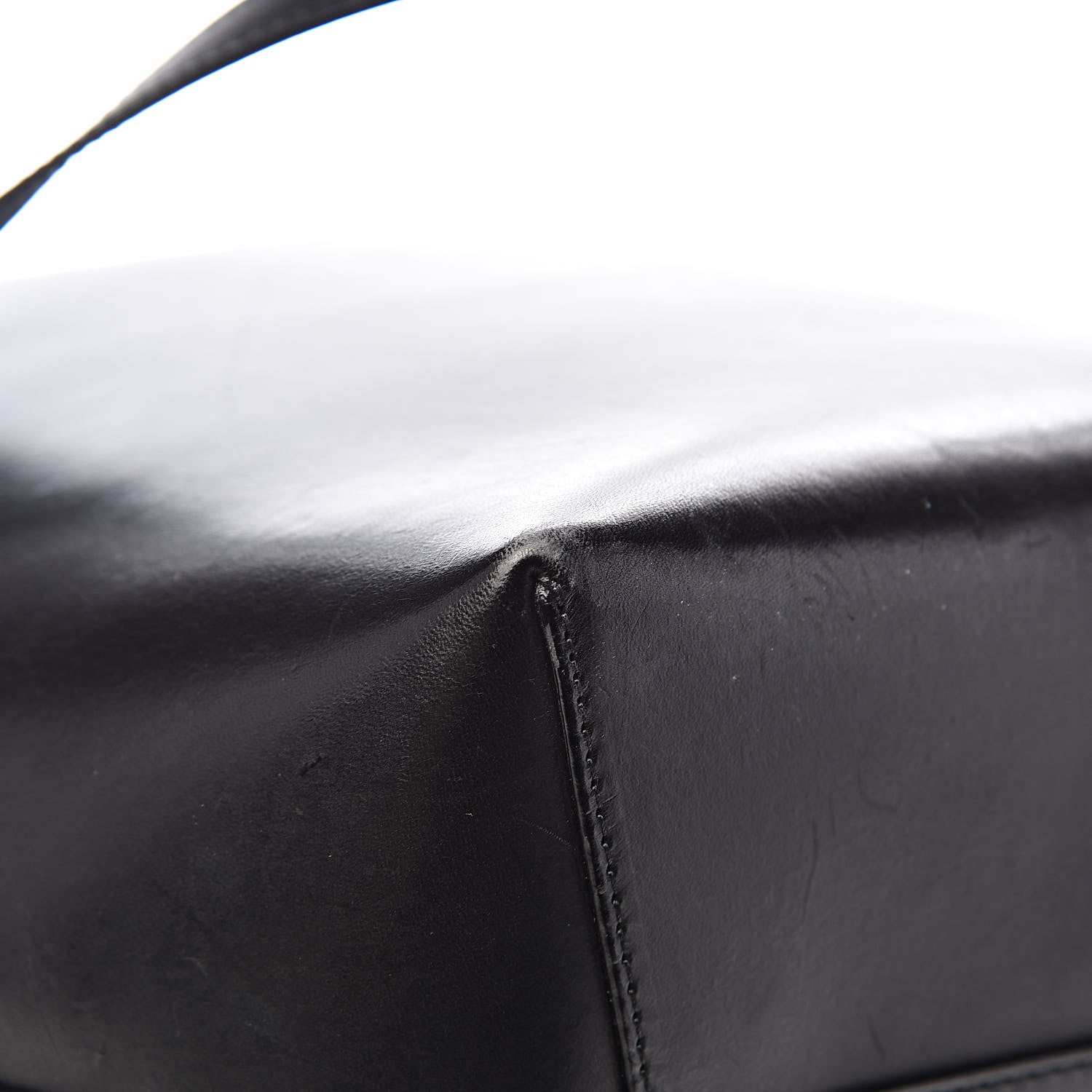 Mansur Gavriel Vegetable Tanned Calfskin Bucket Bag Black Ballerina 17 of 20