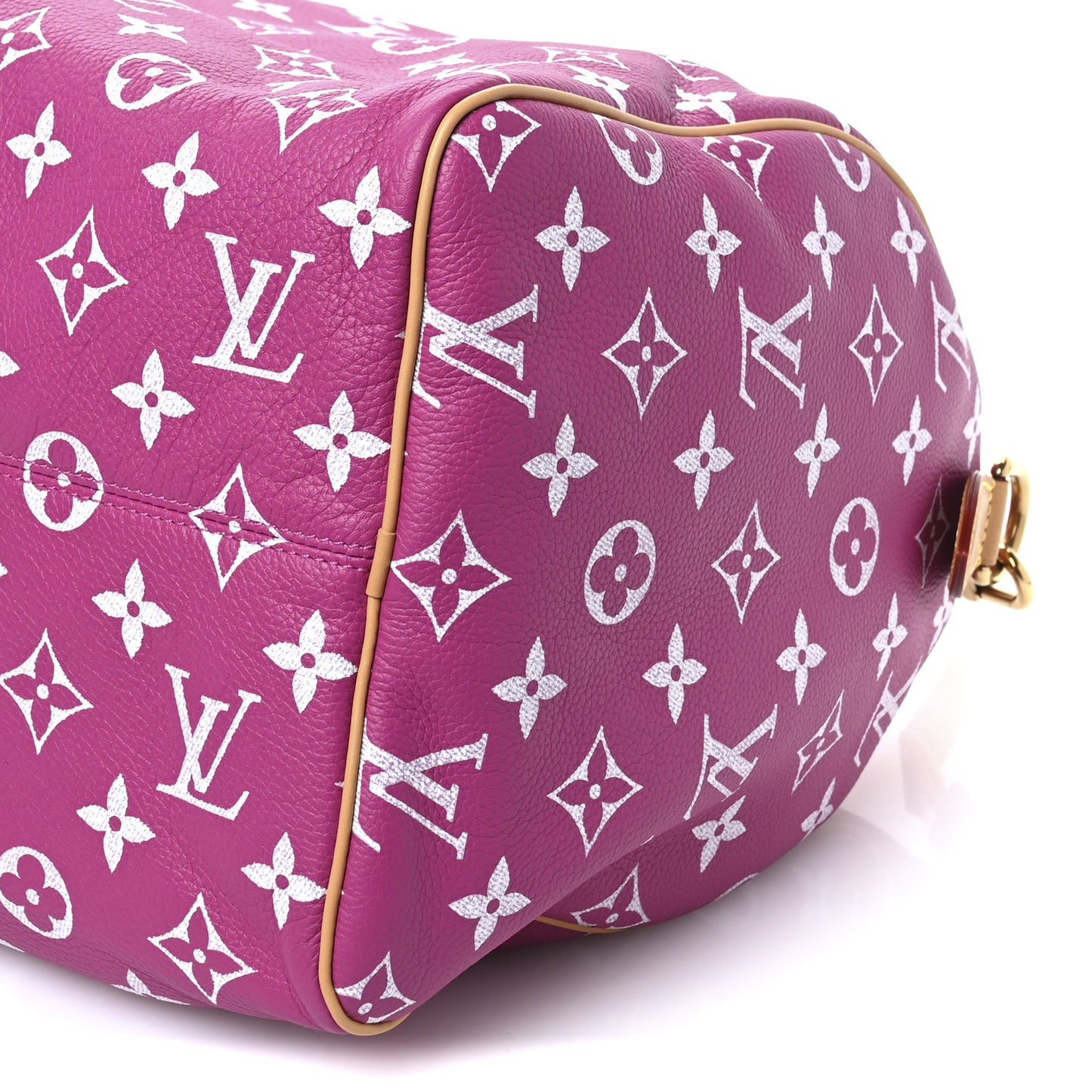 Calfskin Monogram Speedy P9 Bandouliere 40 Agate