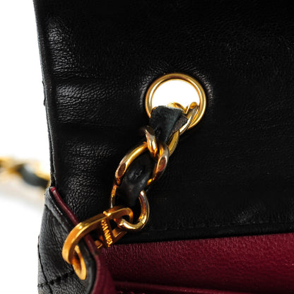 Chanel Lambskin Quilted Mini Flap Black 8 of 14