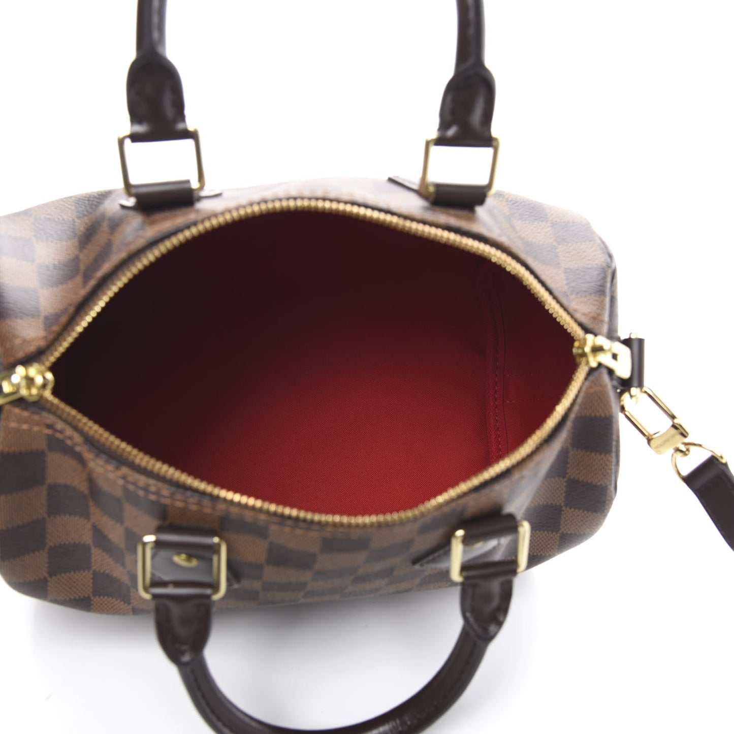 Damier Ebene Speedy Bandouliere 25