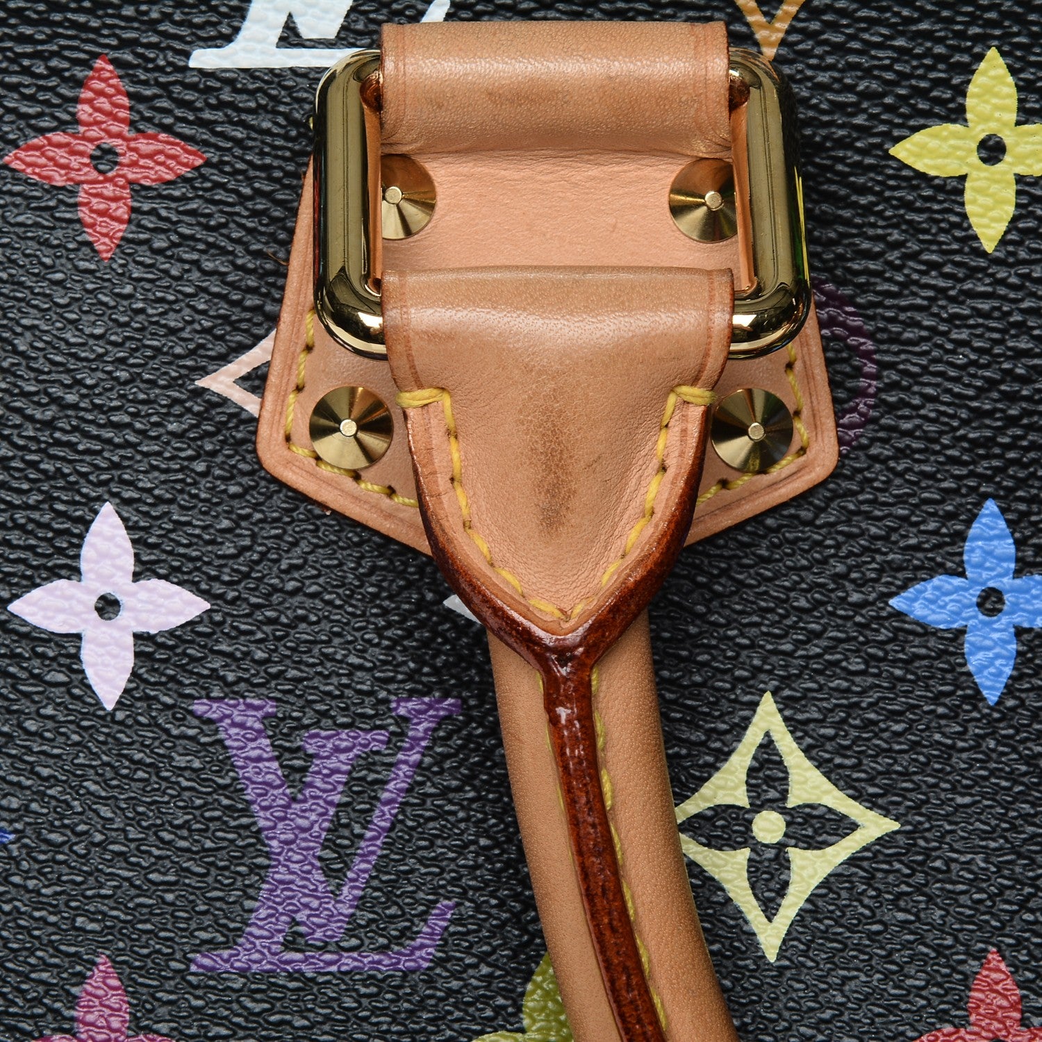 Louis Vuitton Monogram Multicolor Alma Black 11 of 14