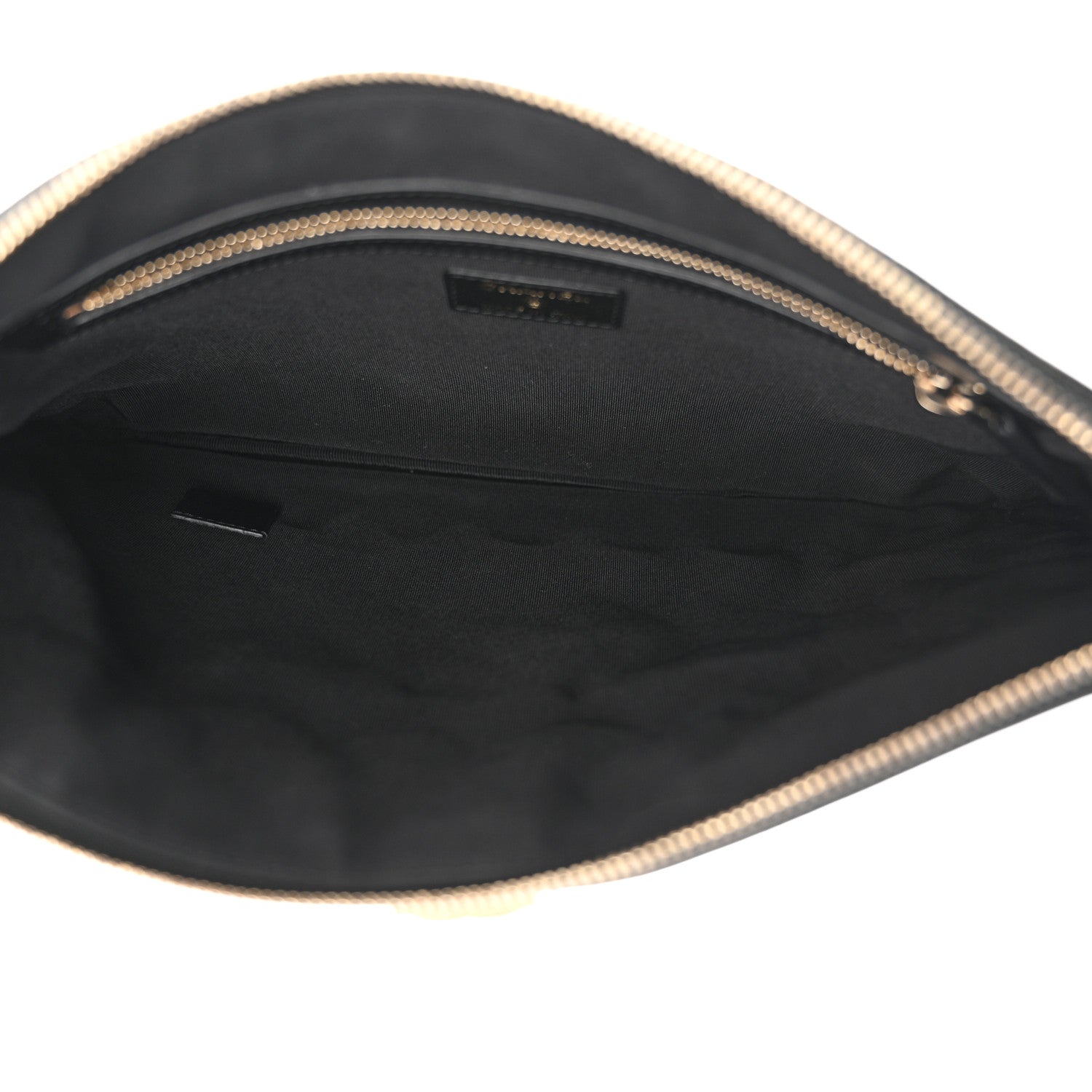 Chanel Caviar Quilted Large Boy Zip Pouch Black 5 of 9