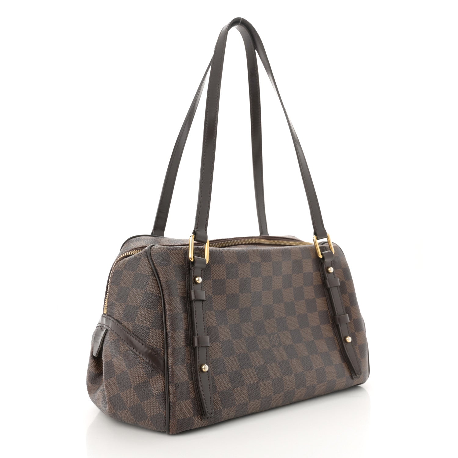 Louis Vuitton Damier Ebene Rivington GM 3 of 14