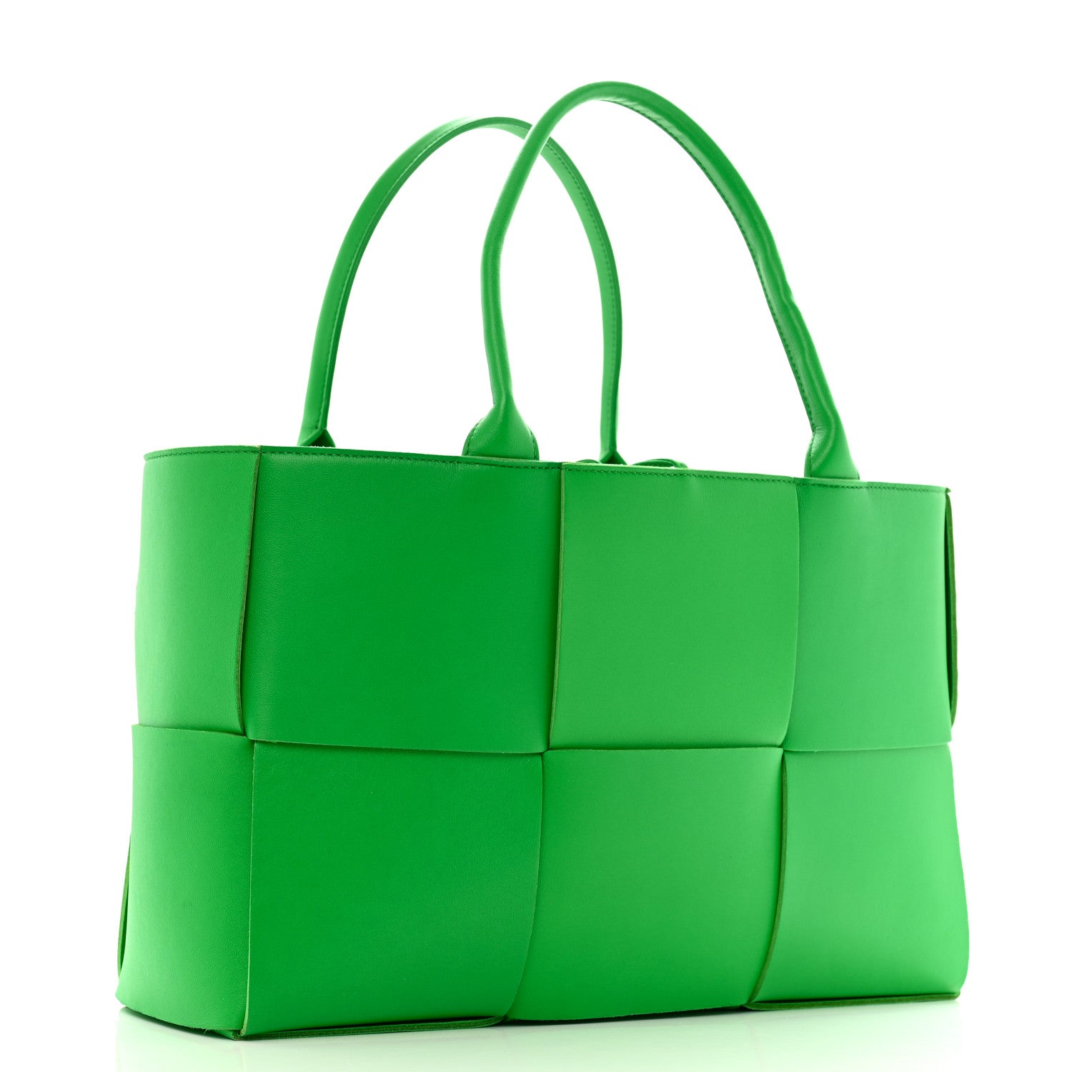 Bottega Veneta Nappa Maxi Intrecciato Medium Arco Tote Parakeet 4 of 11