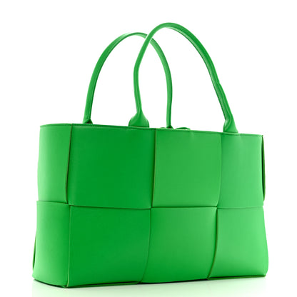 Bottega Veneta Nappa Maxi Intrecciato Medium Arco Tote Parakeet 4 of 11