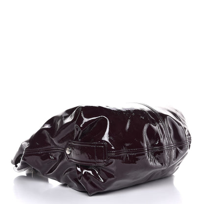 Alexander McQueen Patent Faithful Tote Purple 4 of 7