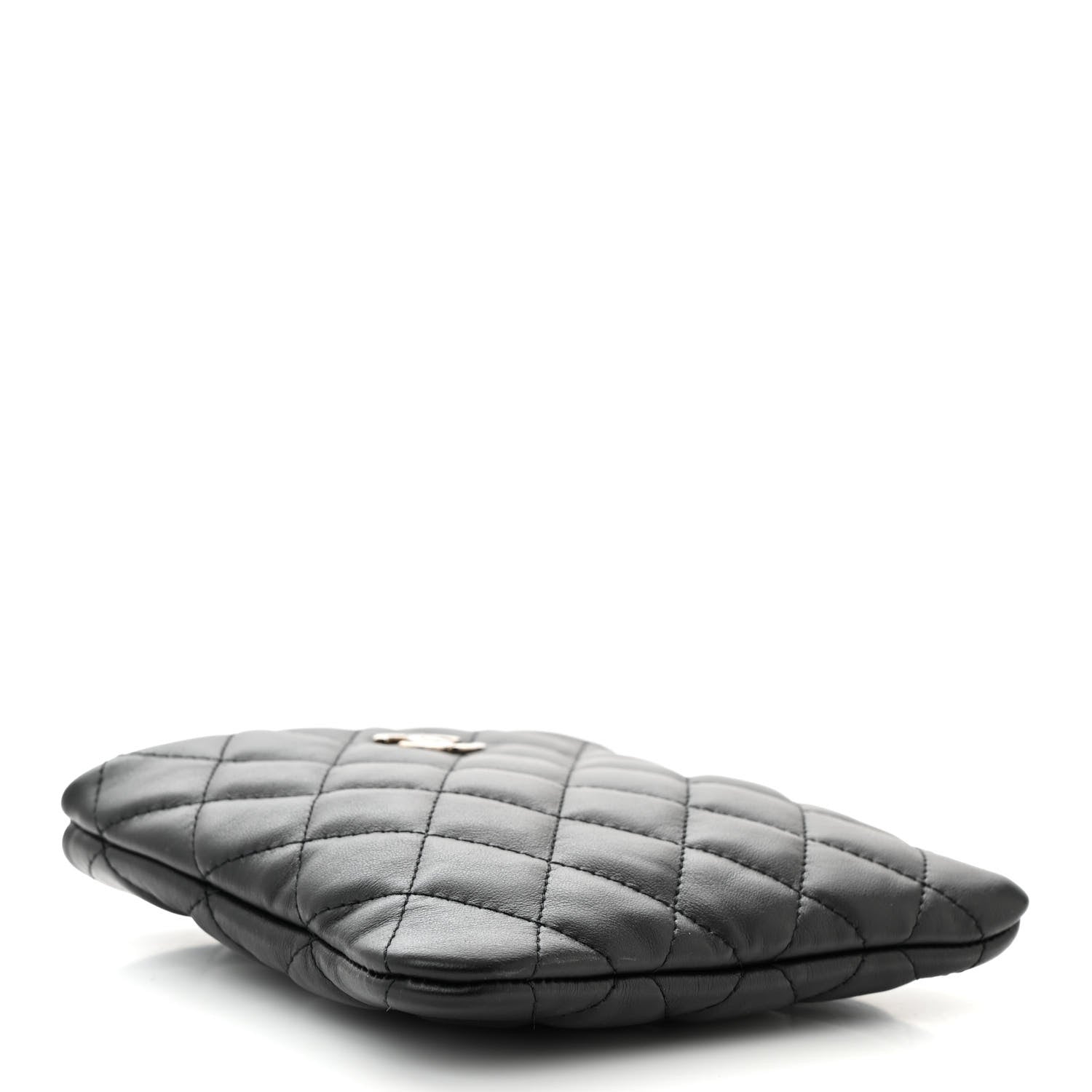 Chanel Lambskin Quilted Crossbody Bag Black 4 of 10