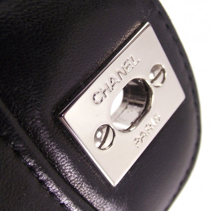 Chanel Patent Medium Double Flap Black 11 of 12