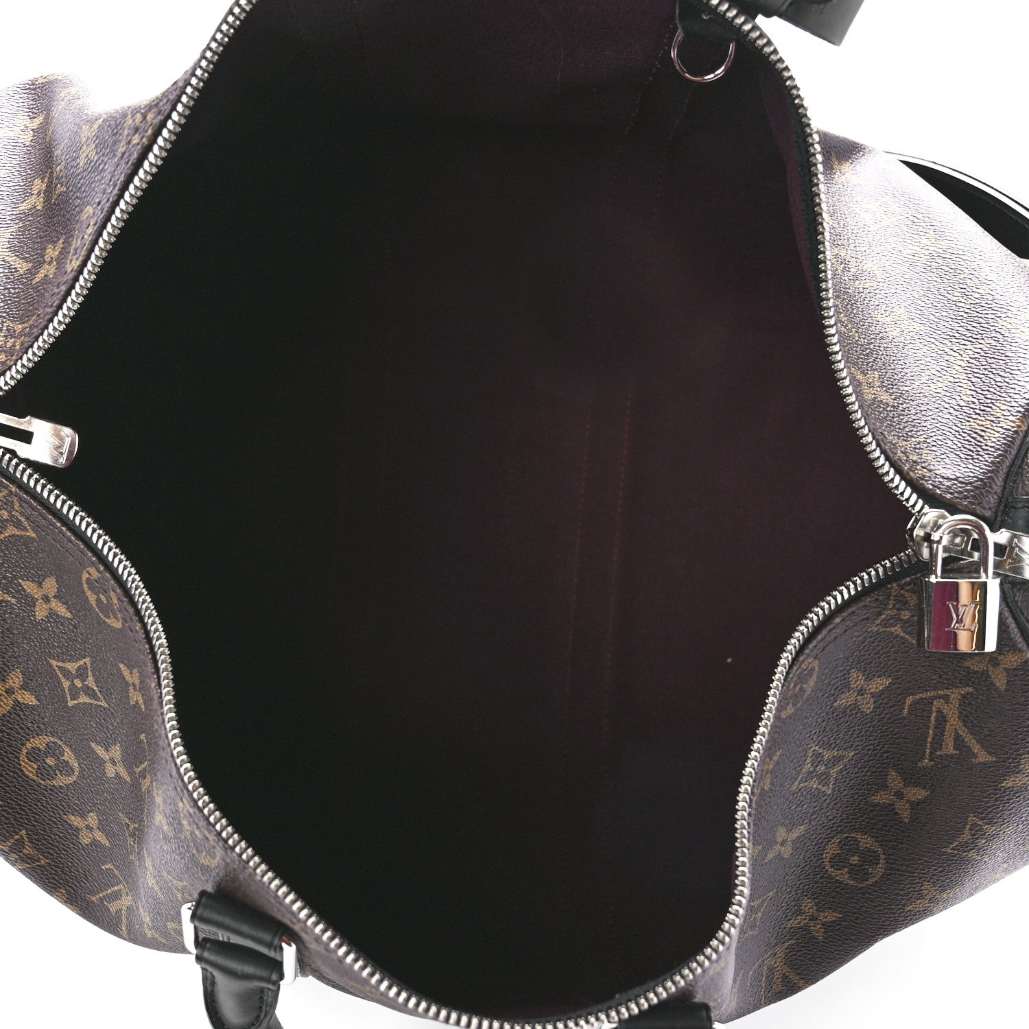 Louis Vuitton Monogram Macassar Keepall Bandouliere 45 5 of 11