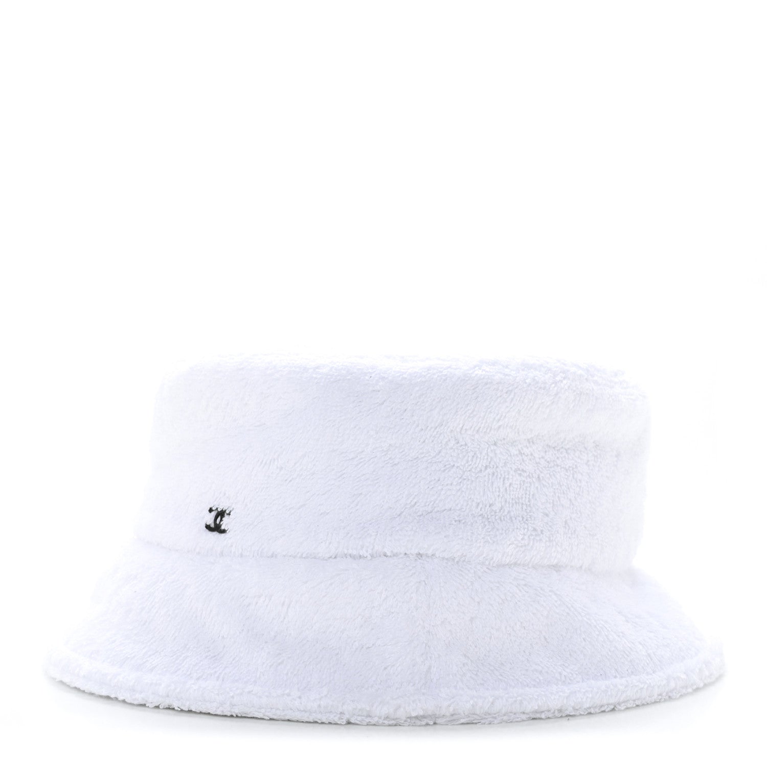 Chanel Terry Cloth CC Bucket Hat S White 1 of 9