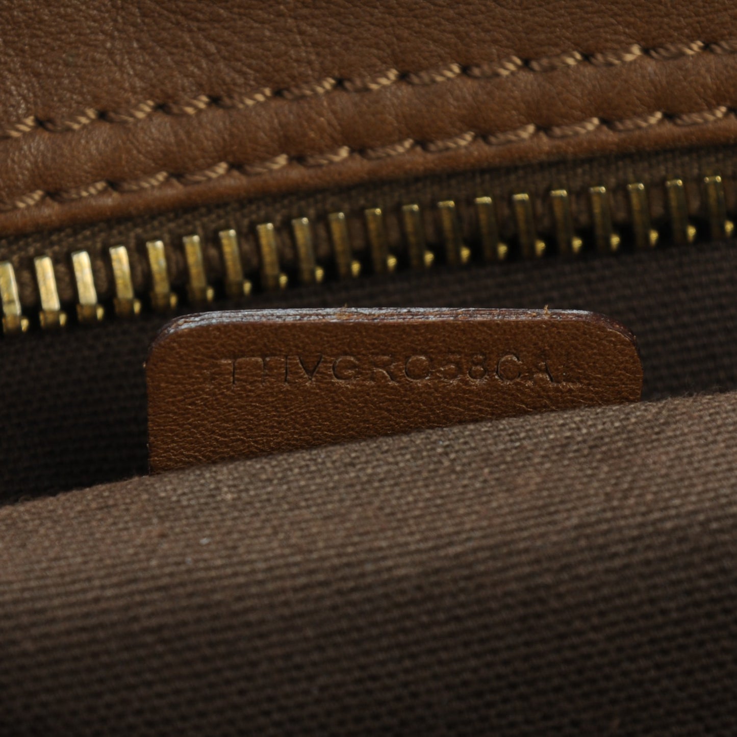 House Check Knight Satchel Brown