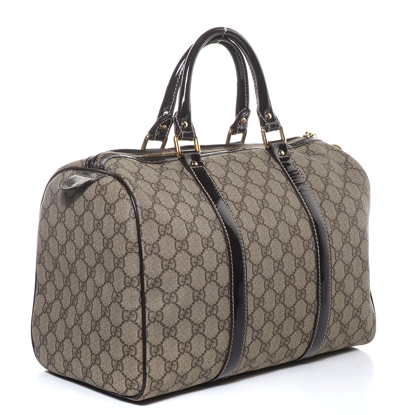 GG Plus Monogram Medium Joy Boston Dark Brown