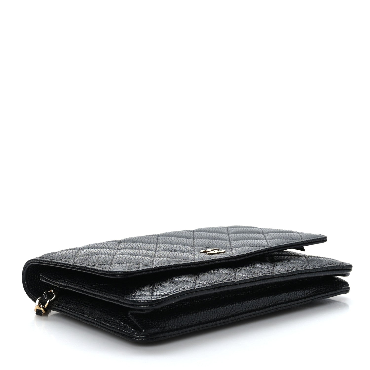 Chanel Caviar Quilted Wallet on Chain WOC Black 4 of 9