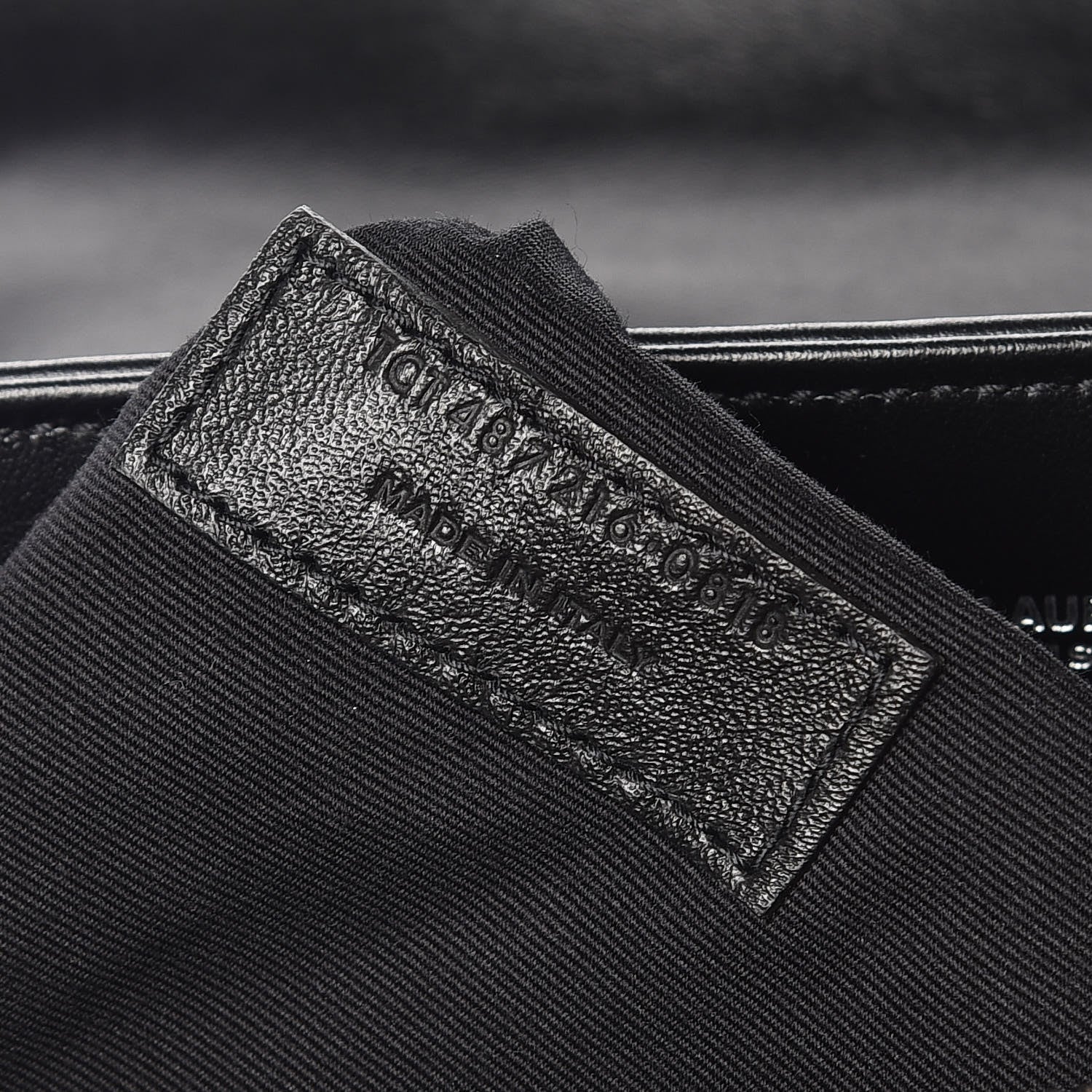 Saint Laurent Calfskin Y Quilted Monogram Medium Loulou Chain Satchel Black 11 of 12