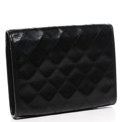 Chanel Lambskin Quilted Mini Evening Flap Black 3 of 8