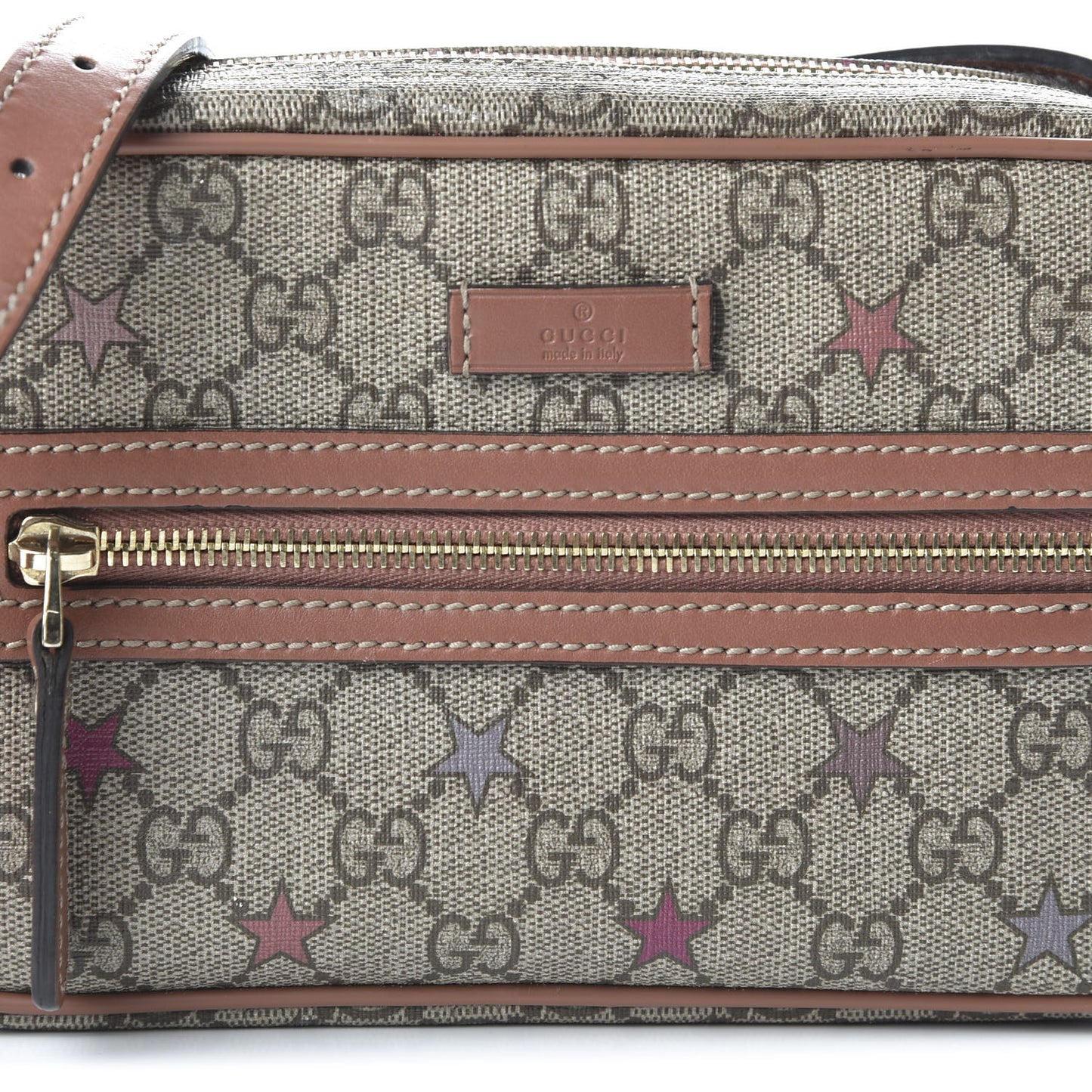GG Supreme Stars Small Shoulder Bag Multicolor