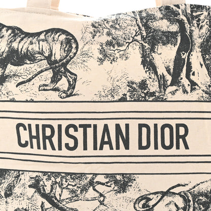 Christian Dior Canvas Dioriviera Tote Grey 6 of 13