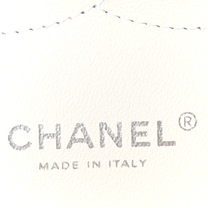 Chanel Caviar Quilted Jumbo Double Flap White 6 of 10