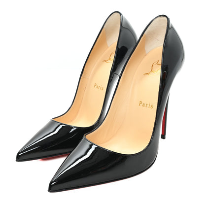 Christian Louboutin Patent So Kate 120 Pumps 37.5 Black 4 of 9