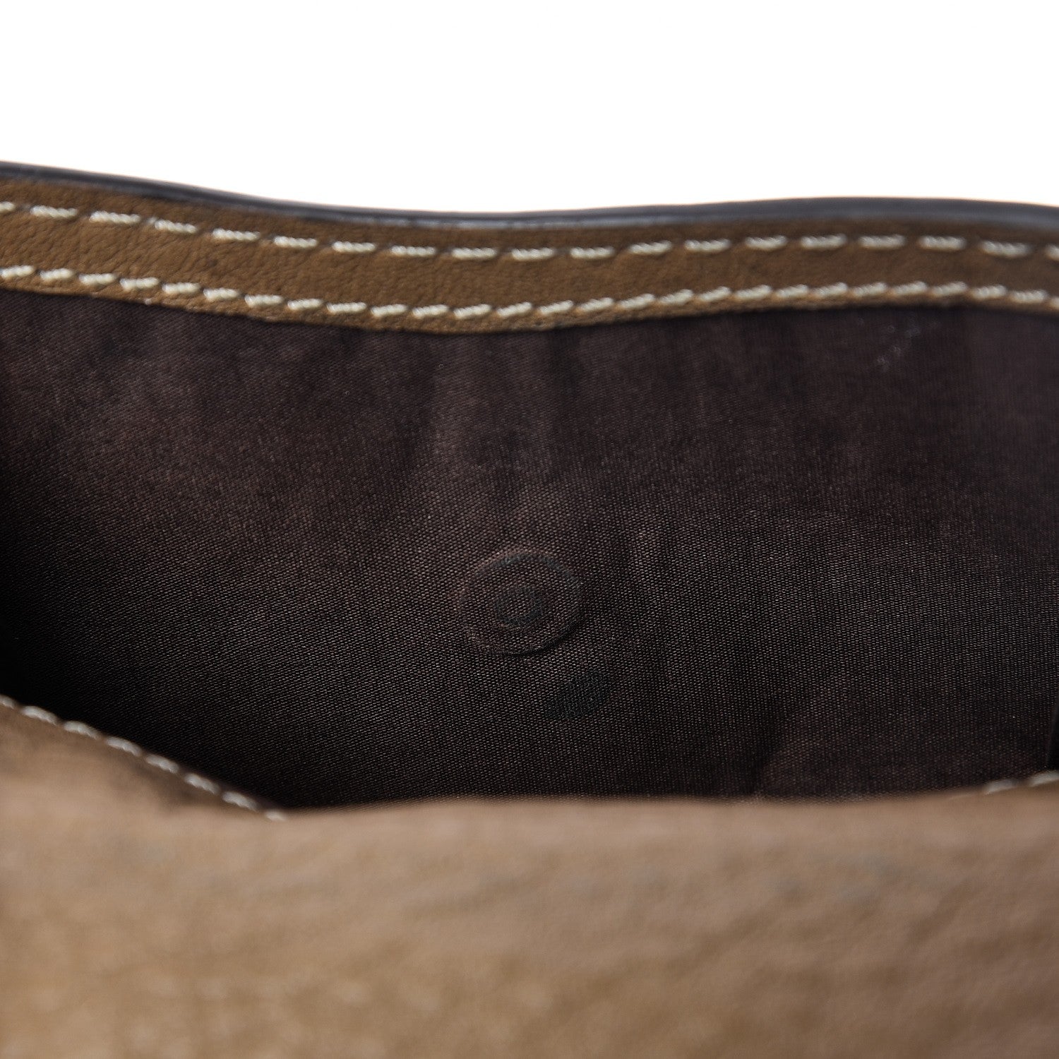 Chloe Grained Calfskin Marcie Square Wallet Nut 7 of 9